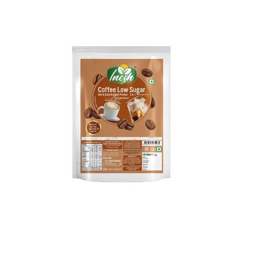 Inesh Coffee Low Sugar Hot & Cold Instant Premix 2 in 1 (1kg)
