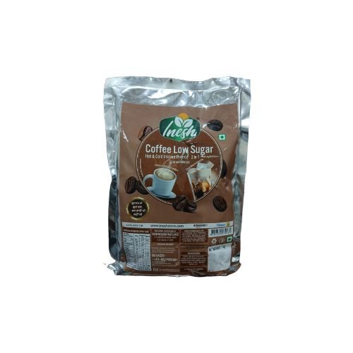 Inesh Coffee Low Sugar Hot & Cold Instant Premix 2 in 1 (1kg)